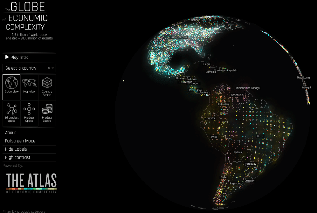 Atlas of Economic Complexity