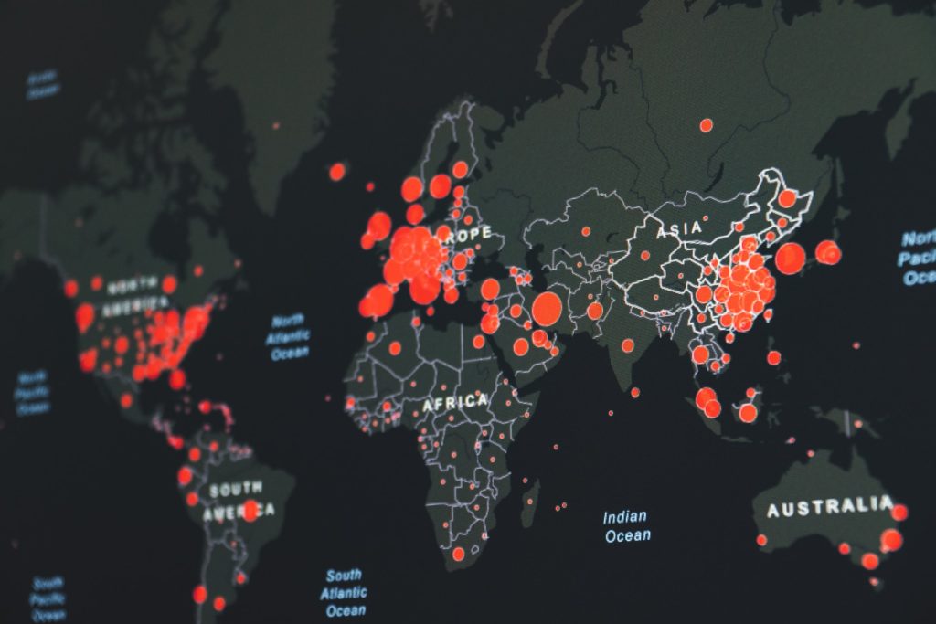 world data visualized