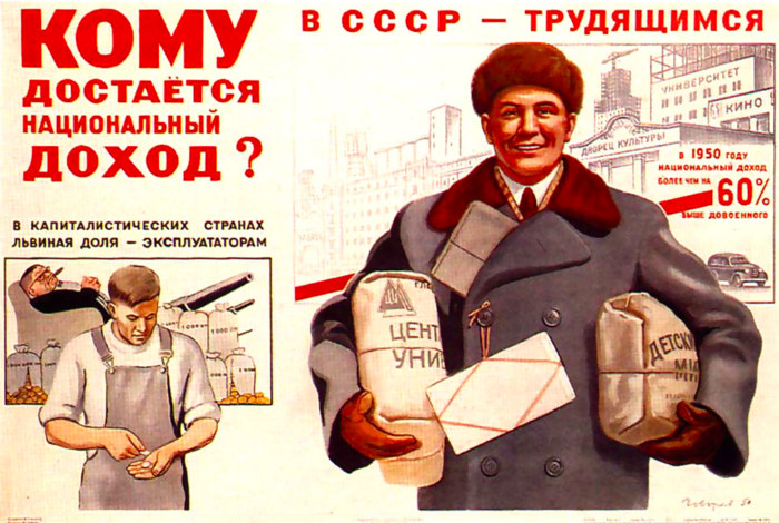 Soviet Union Propaganda To Shape Values of Society